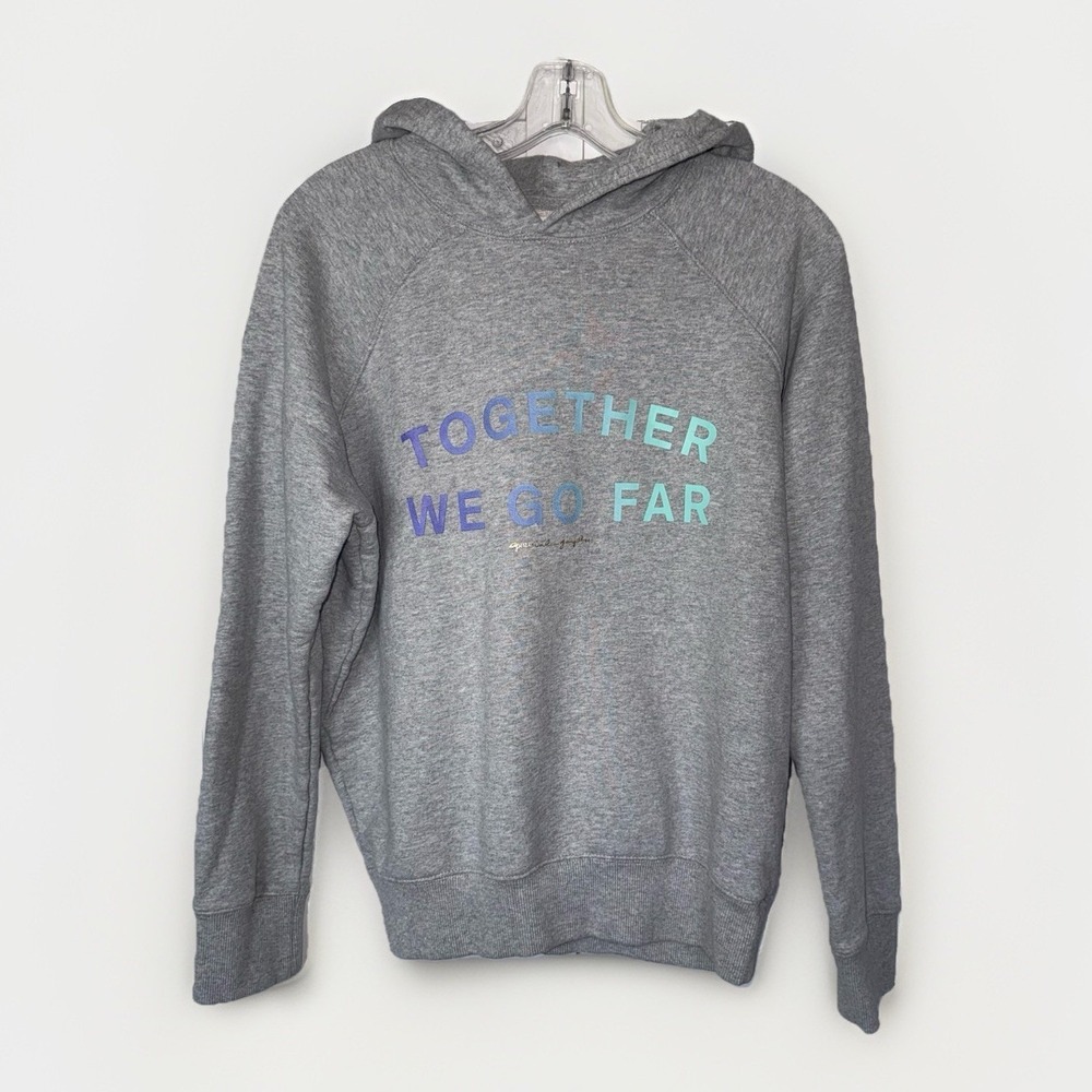 Spiritual Gangster Peloton Together We Go Far Hoodie Top Women's Small Pullover